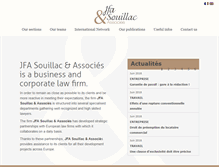 Tablet Screenshot of jfasouillac.com